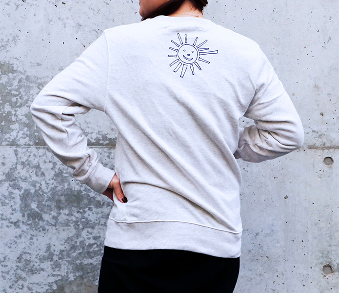 エリック・カール スケッチあおむしTシャツ＆ライトトレーナー