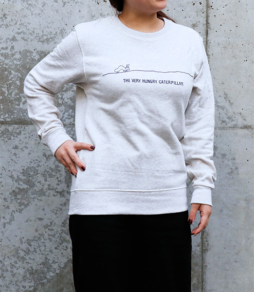 エリック・カール スケッチあおむしTシャツ＆ライトトレーナー
