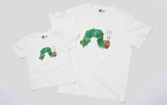 絵本Tシャツ「はらぺこあおむし」