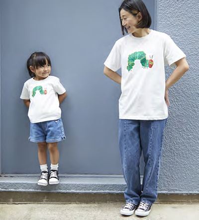 絵本Tシャツ「はらぺこあおむし」
